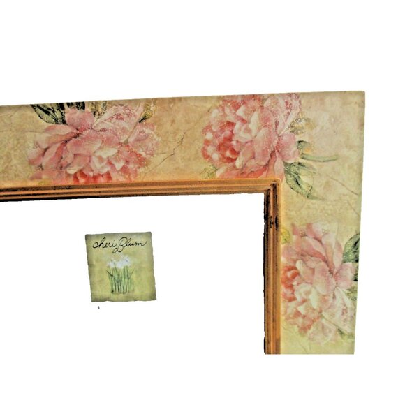 *Cheri Blum FETCO Cottage Chic Floral Design Photo Frame - Table Top - Picture 3 of 6